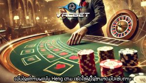ເວັບໄຊທ໌ການພະນັນ Heng ເກມ ເຮັດໃຫ້ຜູ້ໃຊ້ສາມາດມີປະສົບການ