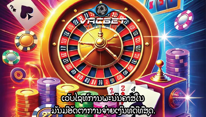 ເວັບໄຊທ໌ການພະນັນຄາສິໂນ ມັນມີອັດຕາການຈ່າຍເງິນທີ່ດີທີ່ສຸດ.