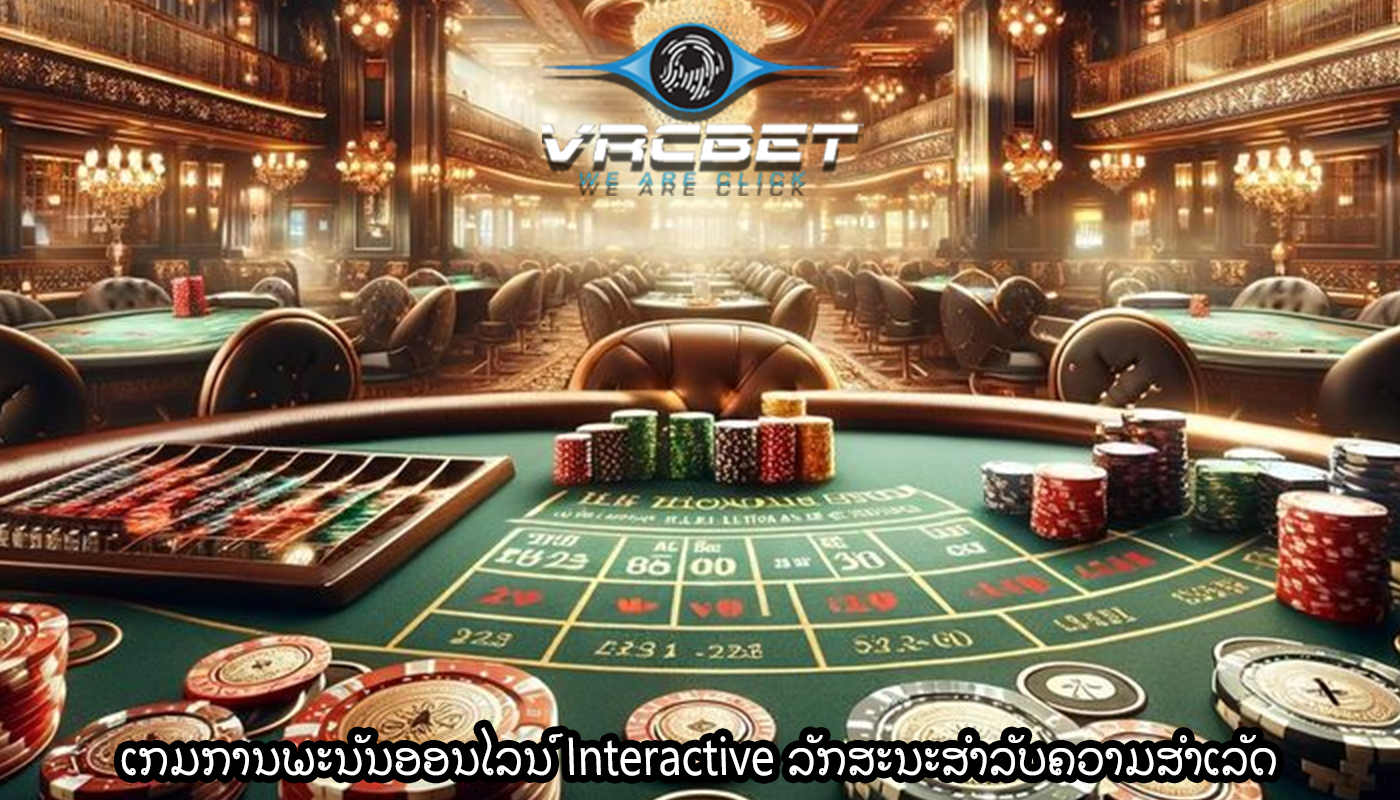 ເກມການພະນັນອອນໄລນ໌ Interactive ລັກສະນະສໍາລັບຄວາມສໍາເລັດ